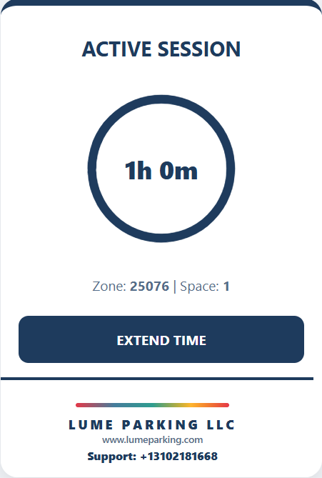 Active Session Timer